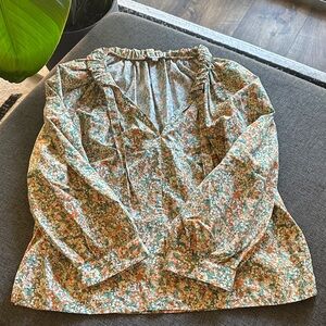 Rails Amal Floral Print Blouse